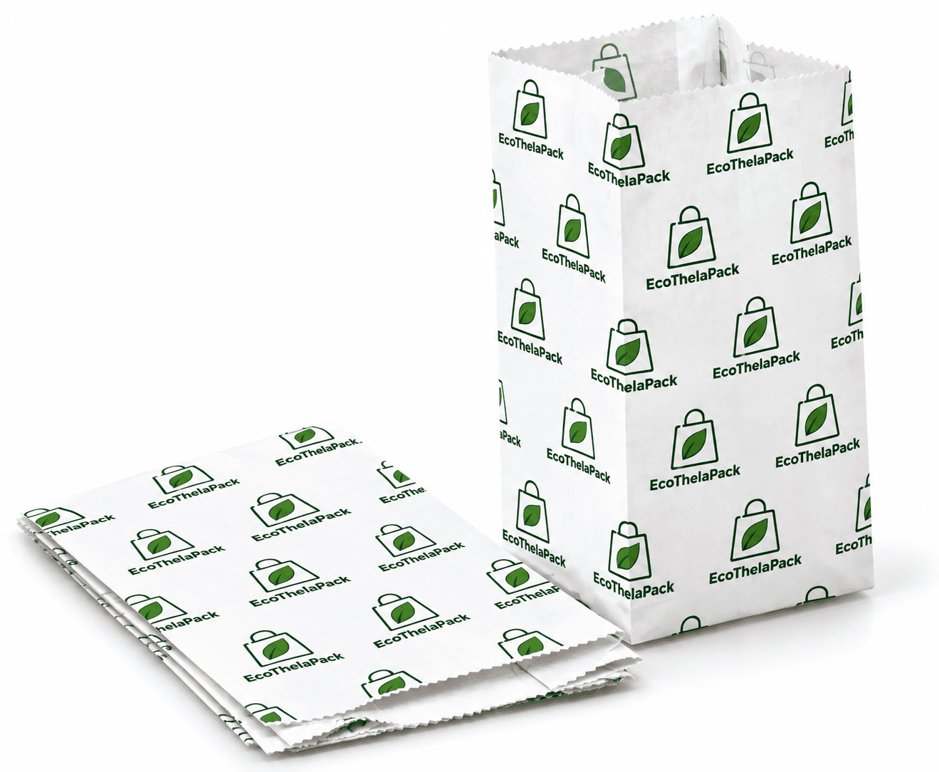 Ecothelapack Imported White Paper Lifafa